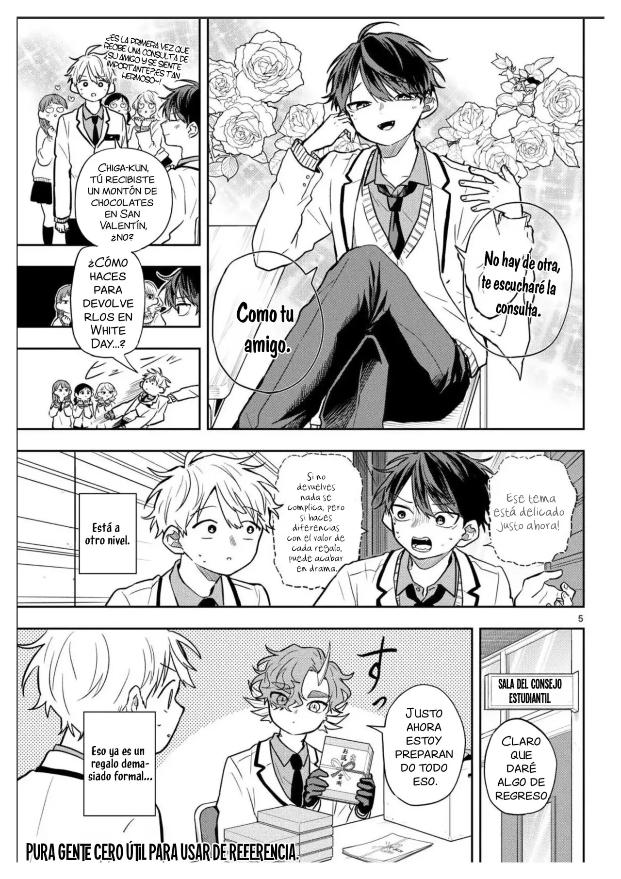 Ogami Tsumiki to Kinichijou. Capitulo 62: White day con Yukata-kun página 9
