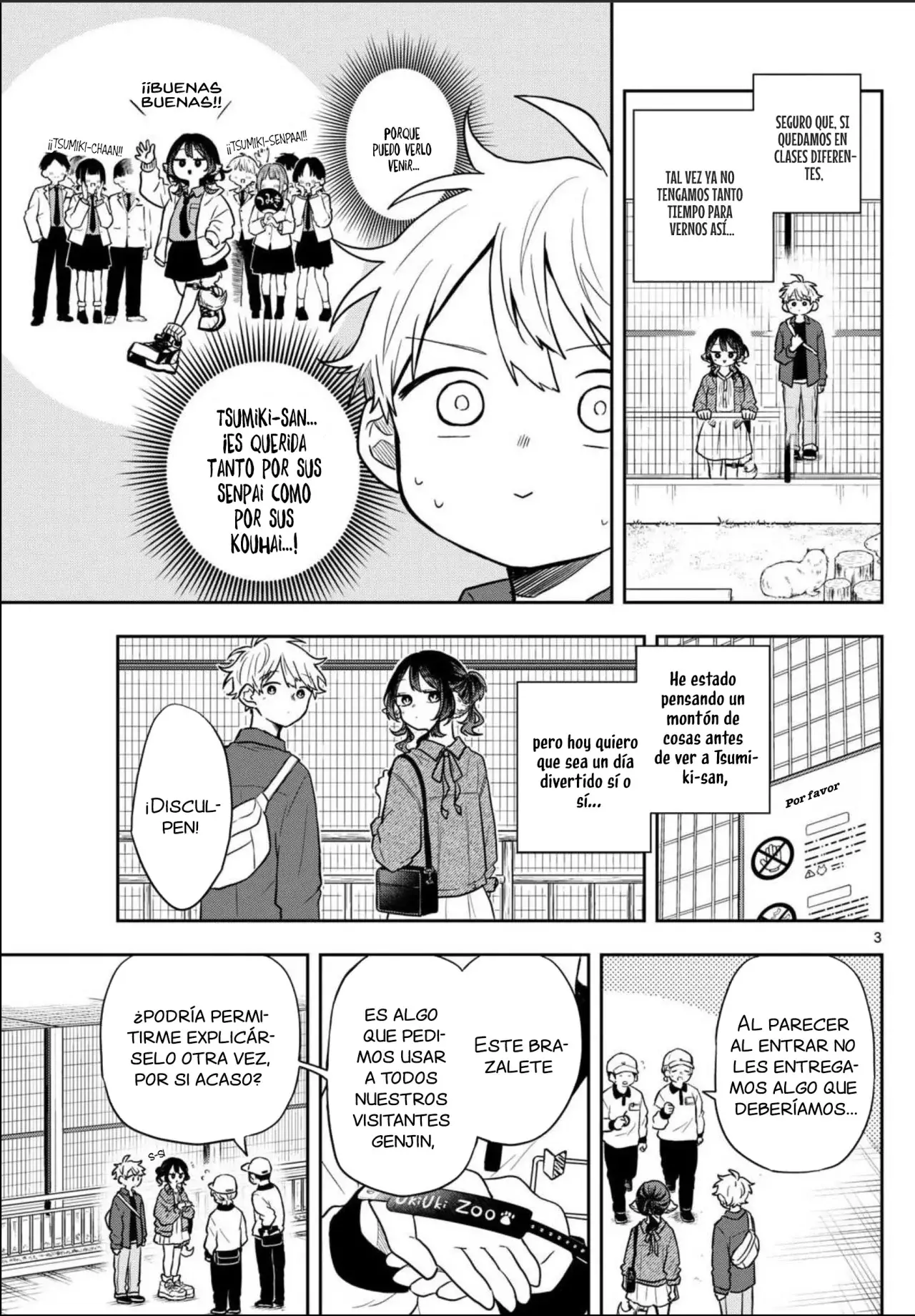 Ogami Tsumiki to Kinichijou. Capitulo 69: Tsumiki-san y el zoológico página 9