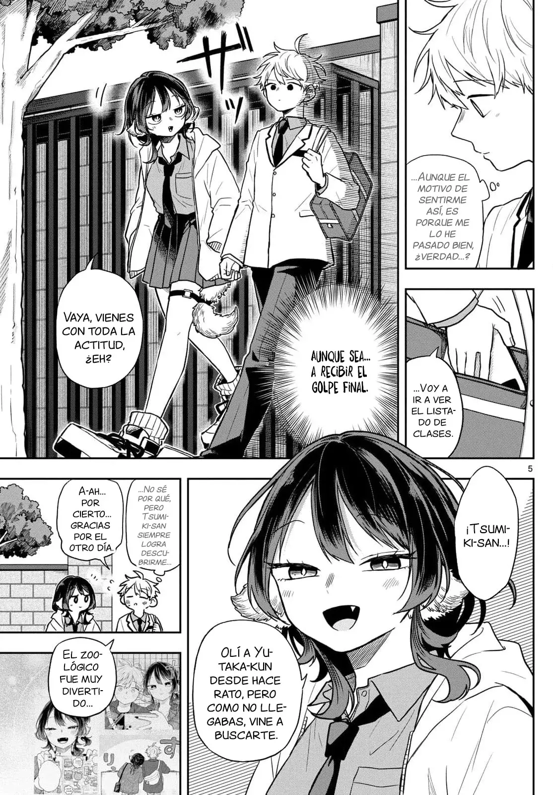 Ogami Tsumiki to Kinichijou. Capitulo 70: Guía de clases de Tsumiki-san página 9