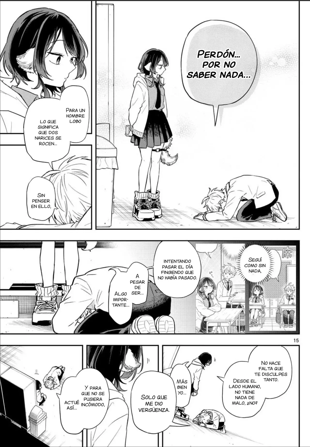 Ogami Tsumiki to Kinichijou. Capitulo 74: Un toque de nariz con Tsumiki-san página 18