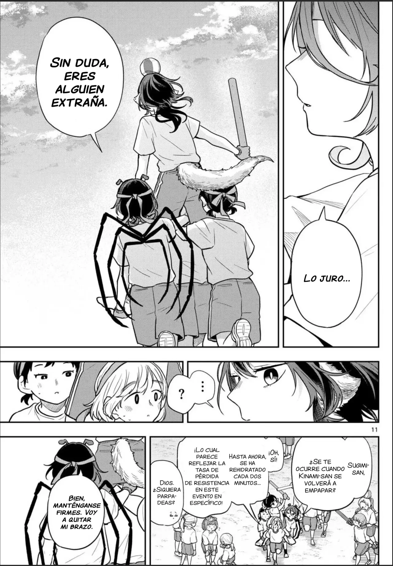Ogami Tsumiki to Kinichijou. Capitulo 84: ¡La Batalla De Caballería De Tsumiki Al Rojo Vivo! página 14