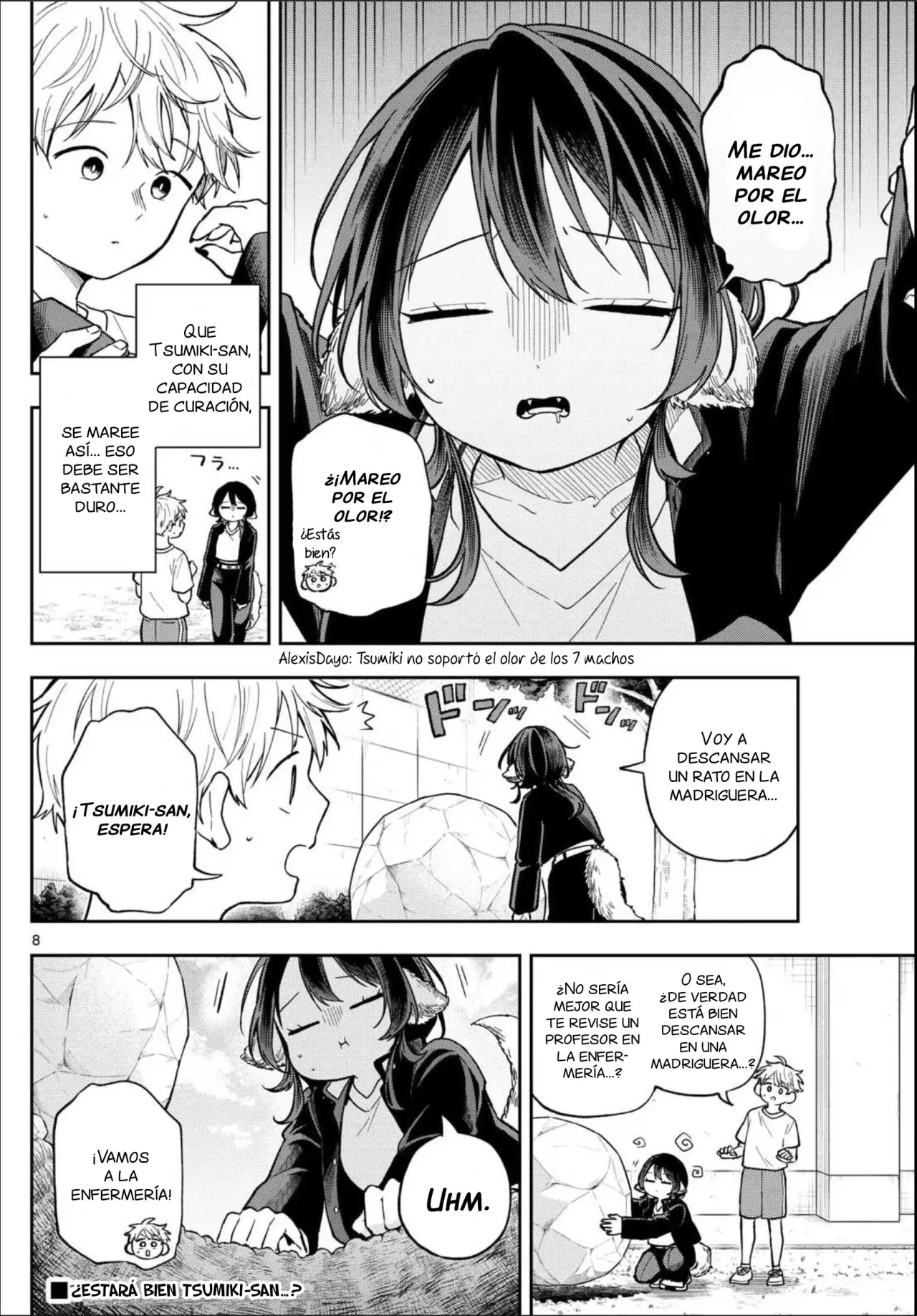 Ogami Tsumiki to Kinichijou. Capitulo 89: Tsumiki-san y la enfermería página 9
