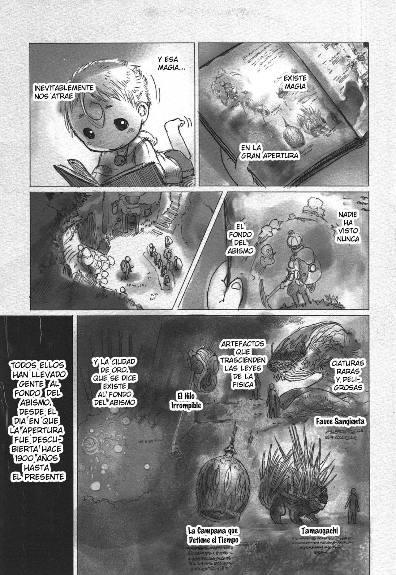 Made in Abyss Capitulo 1: La Ciudad del Juramento Inicial página 11