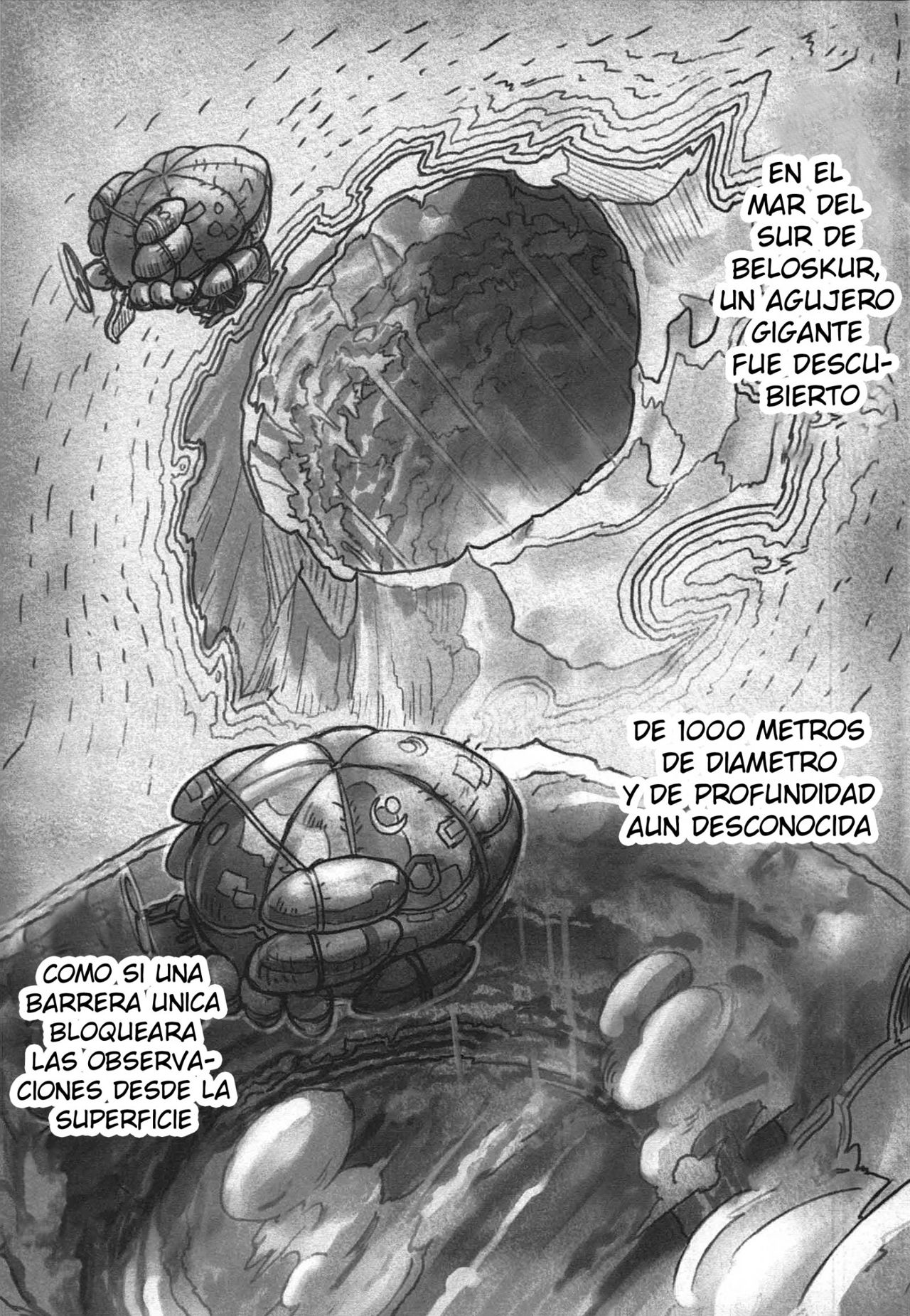 Made in Abyss Capitulo 1: La Ciudad del Juramento Inicial página 14