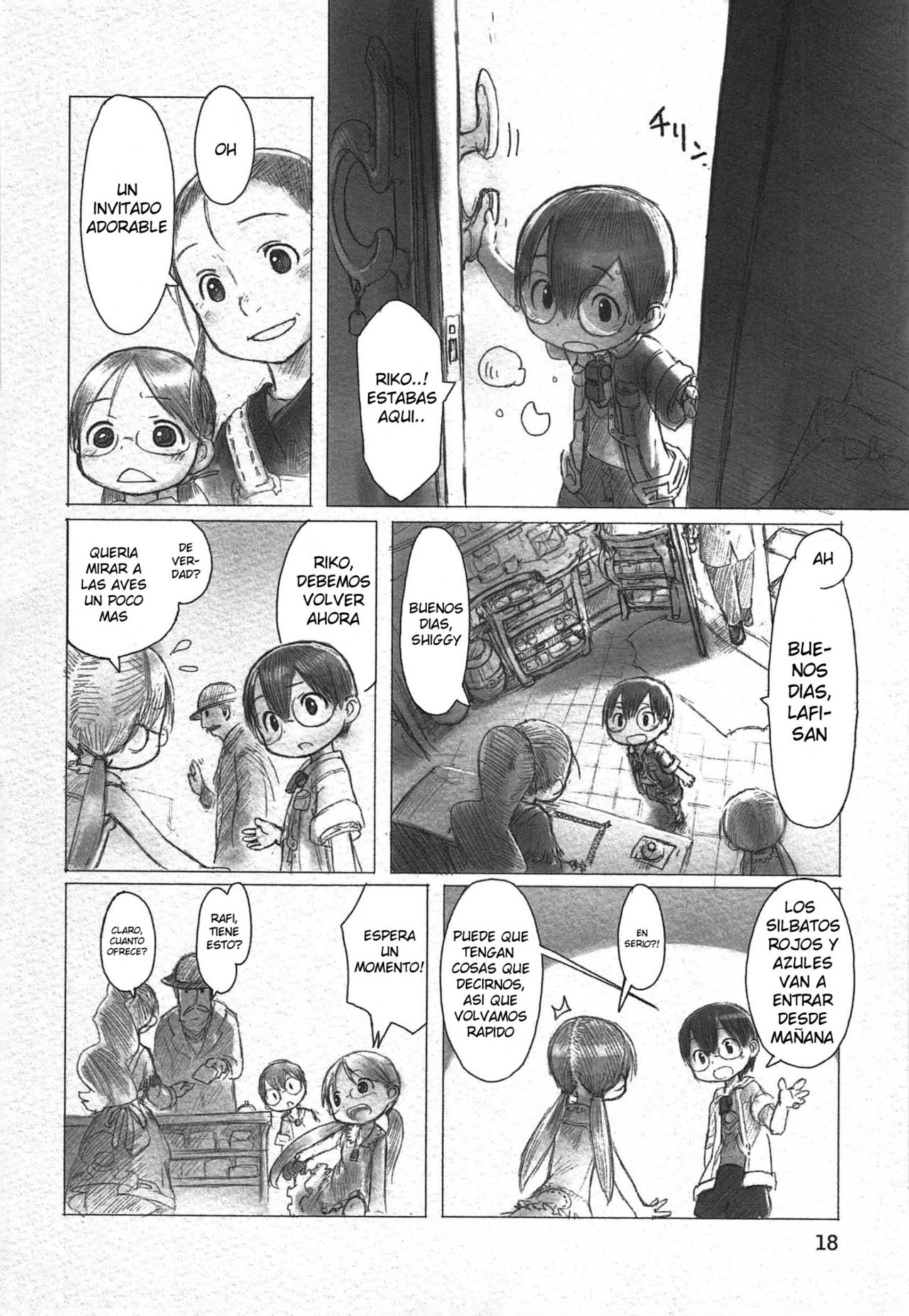 Made in Abyss Capitulo 1: La Ciudad del Juramento Inicial página 21