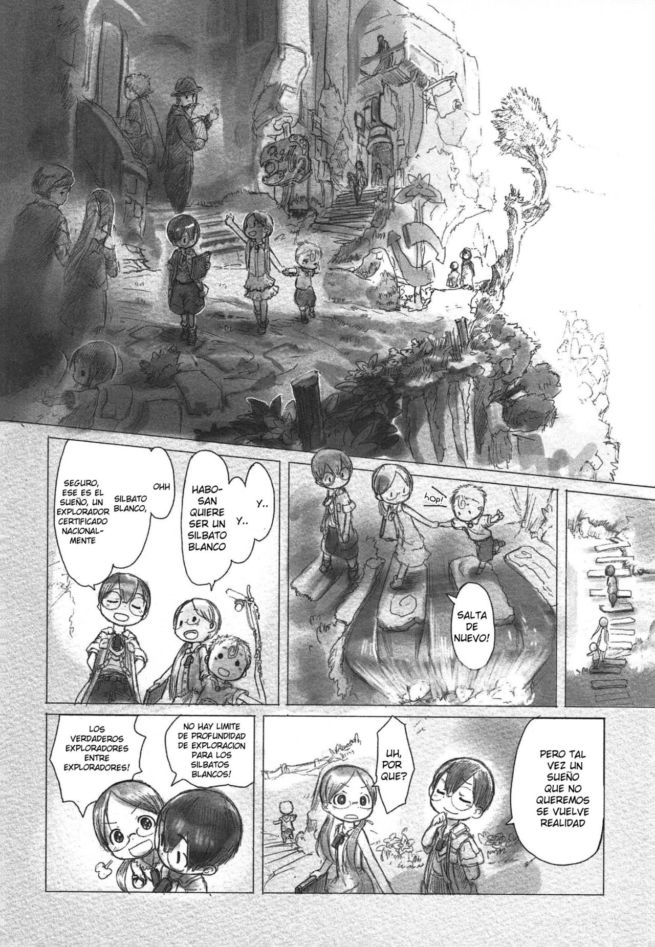 Made in Abyss Capitulo 1: La Ciudad del Juramento Inicial página 23