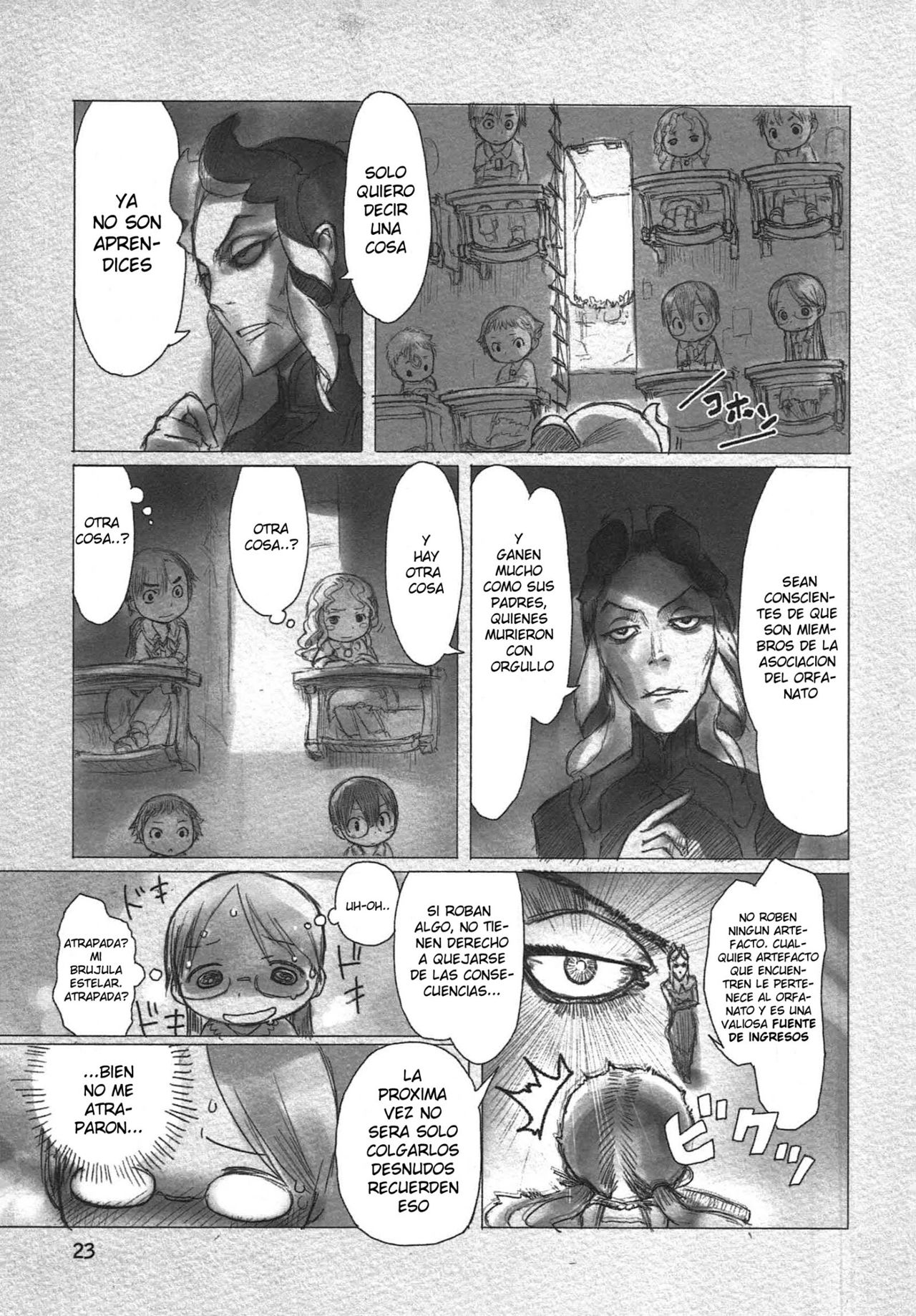 Made in Abyss Capitulo 1: La Ciudad del Juramento Inicial página 26
