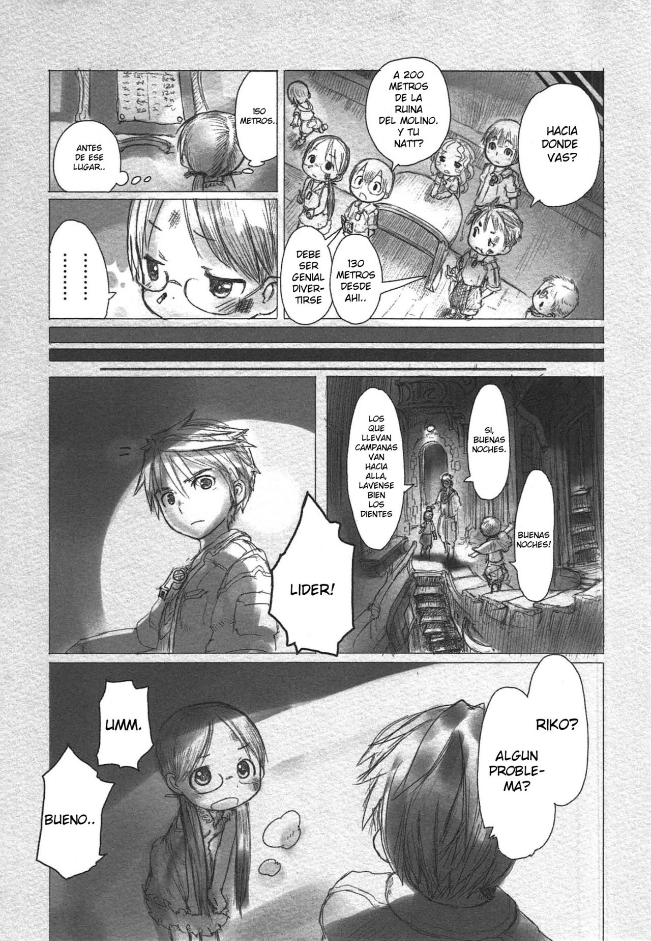 Made in Abyss Capitulo 1: La Ciudad del Juramento Inicial página 28
