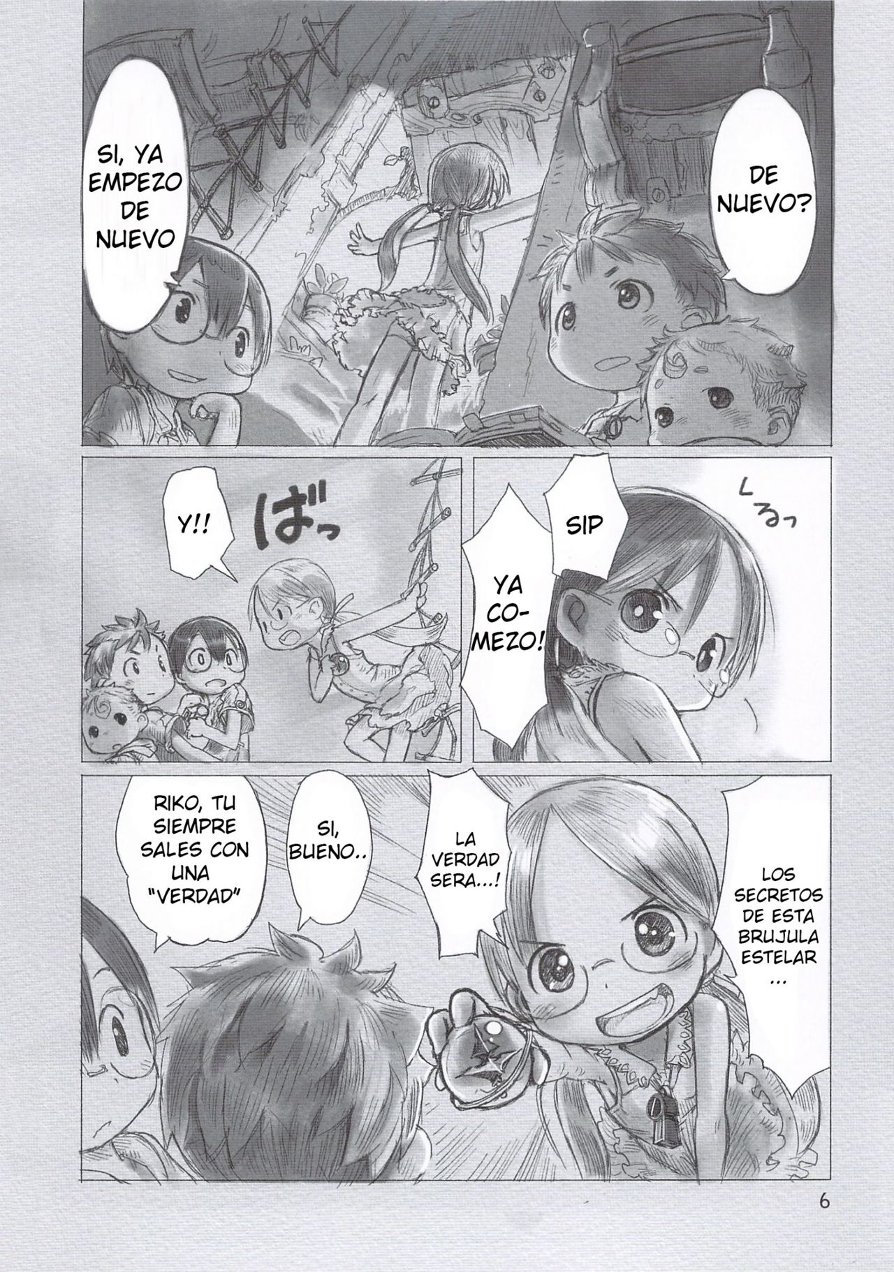 Made in Abyss Capitulo 1: La Ciudad del Juramento Inicial página 4