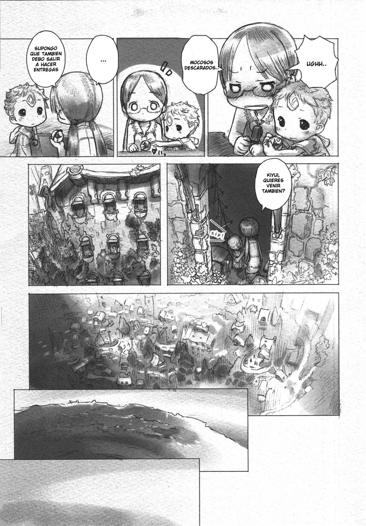Made in Abyss Capitulo 1: La Ciudad del Juramento Inicial página 7