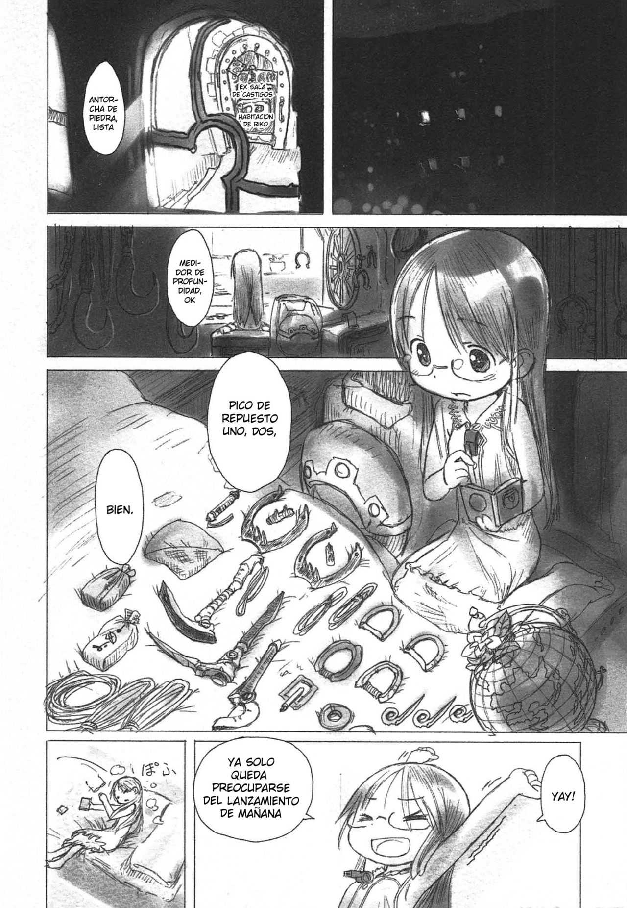 Made in Abyss Capitulo 1: La Ciudad del Juramento Inicial página 8