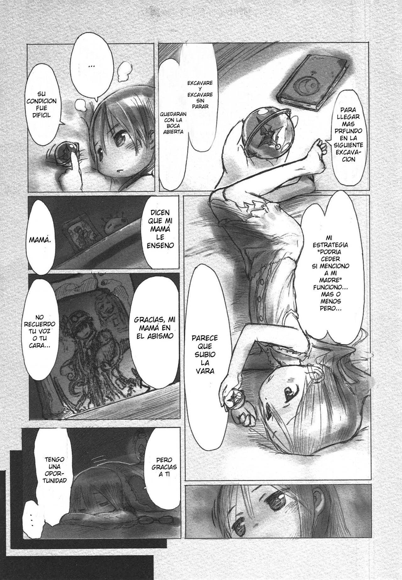 Made in Abyss Capitulo 1: La Ciudad del Juramento Inicial página 9