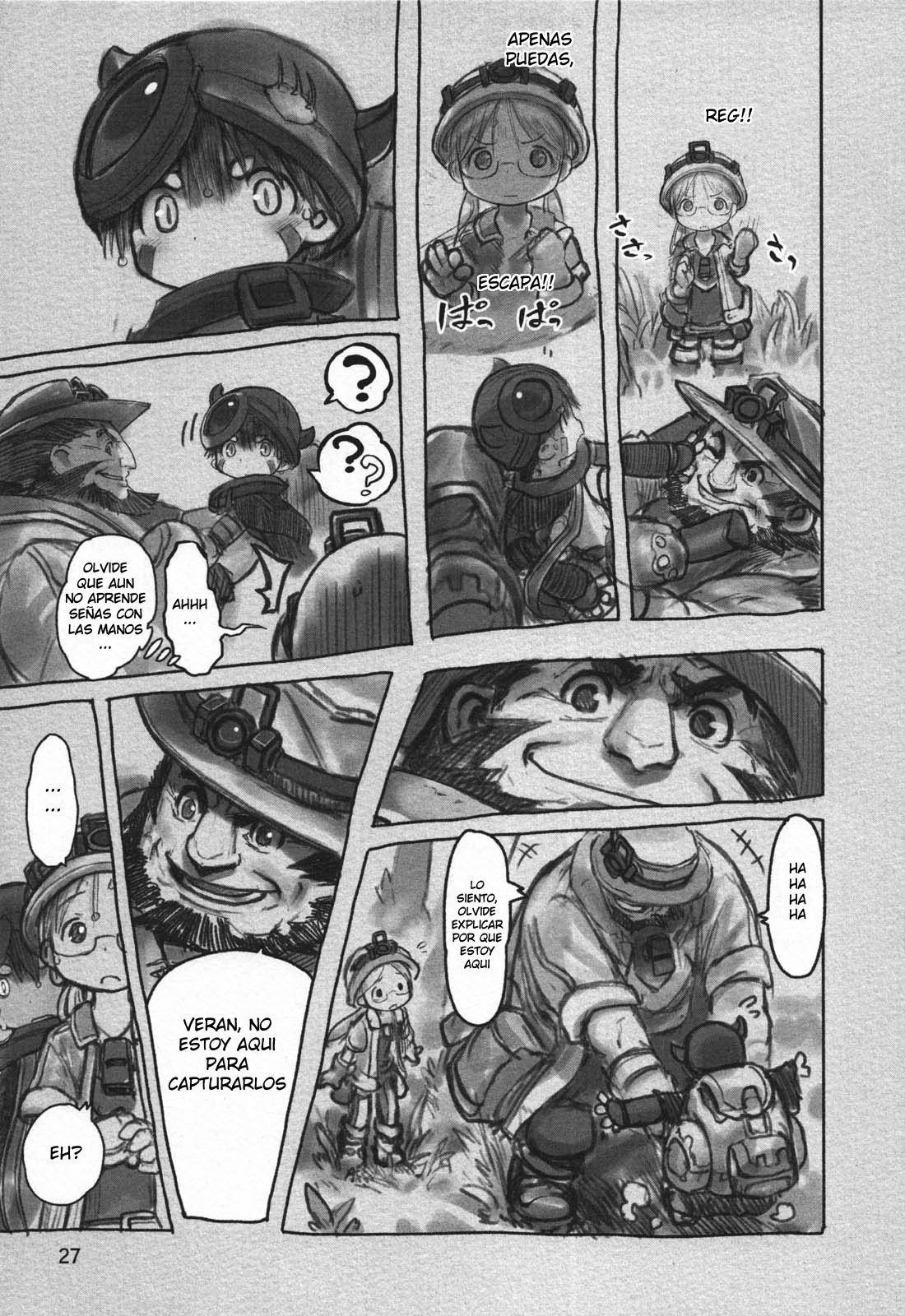 Made in Abyss Capitulo 10: Segunda Capa: Bosque de Tentación página 3
