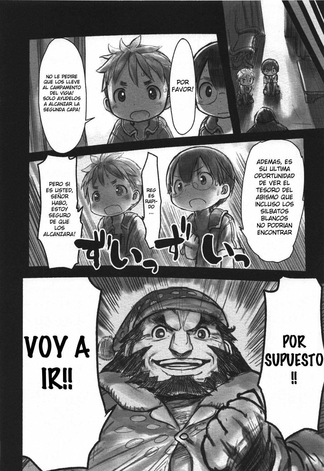 Made in Abyss Capitulo 10: Segunda Capa: Bosque de Tentación página 4