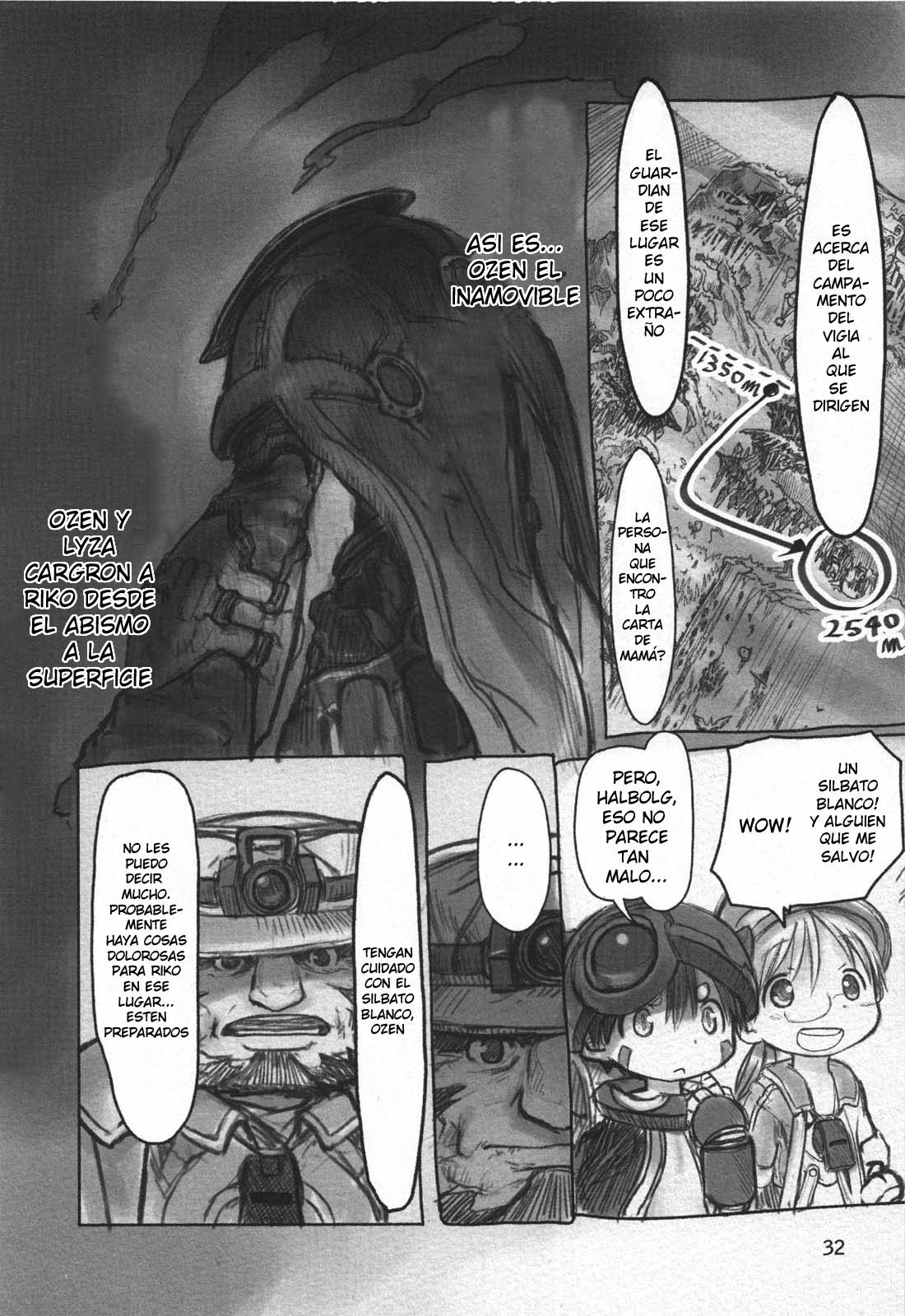 Made in Abyss Capitulo 10: Segunda Capa: Bosque de Tentación página 8