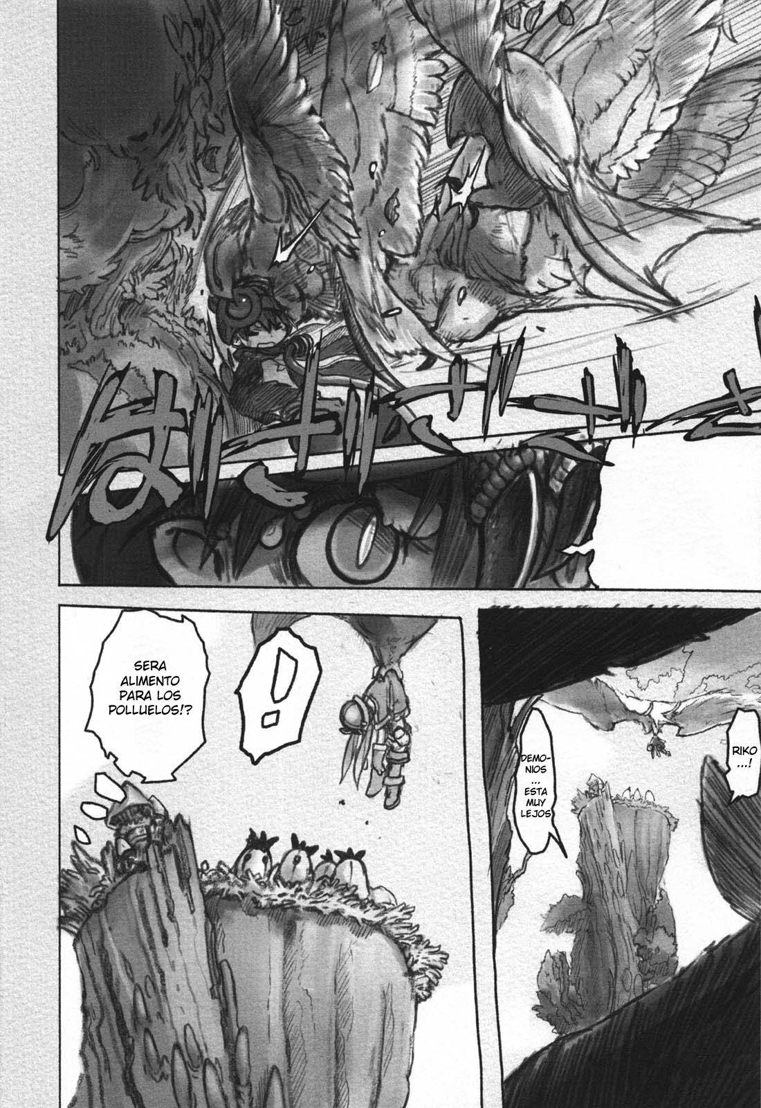 Made in Abyss Capitulo 11: Incinerador página 4