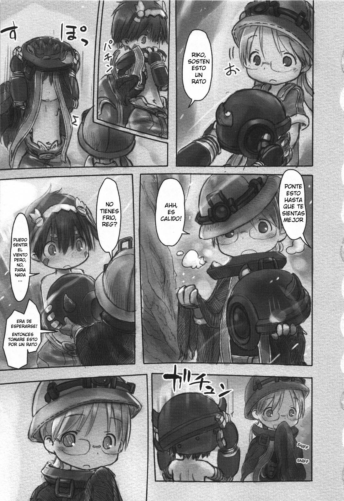 Made in Abyss Capitulo 12: Segunda capa, parte inferior: El Bosque Invertido página 10