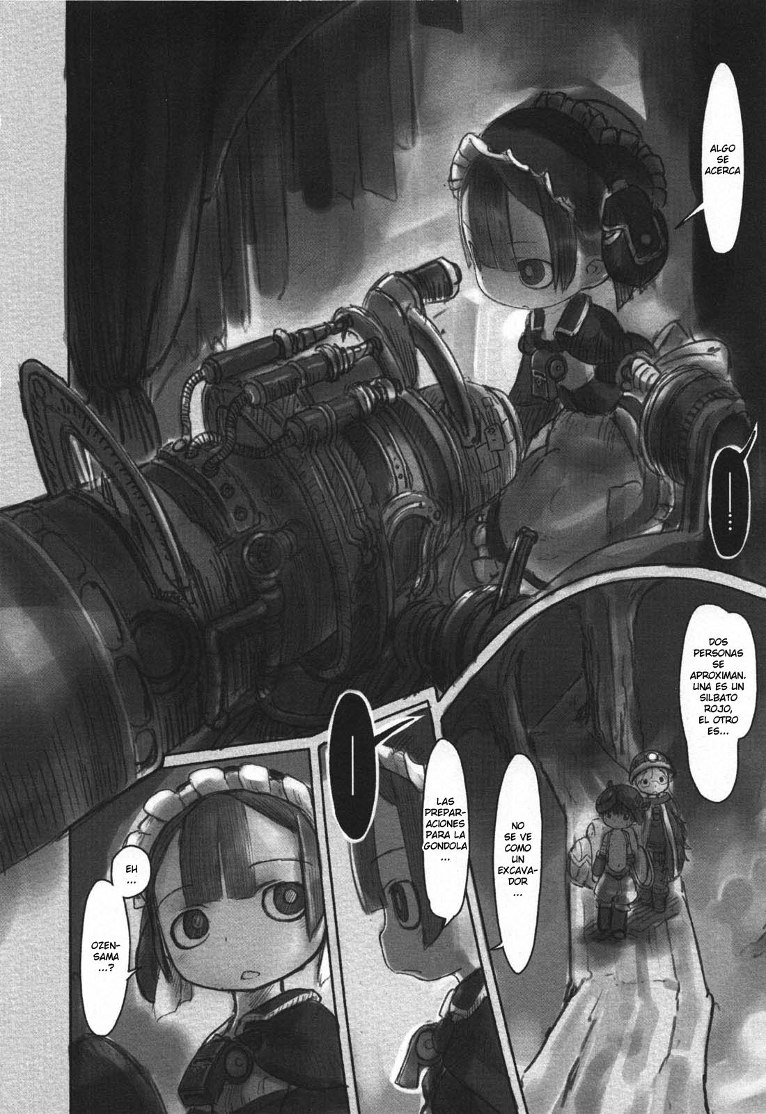 Made in Abyss Capitulo 12: Segunda capa, parte inferior: El Bosque Invertido página 13