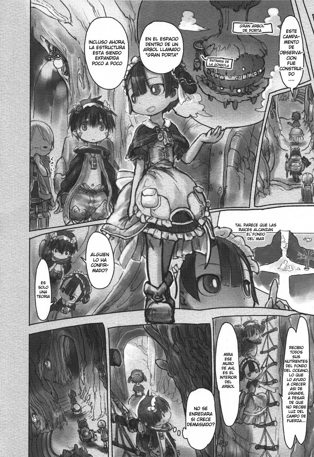 Made in Abyss Capitulo 13: Campamento del Vigia página 10