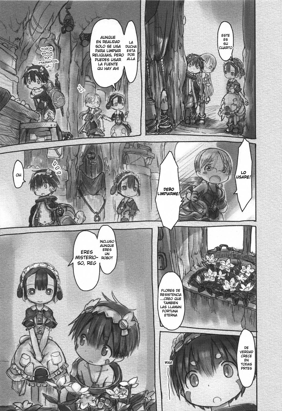 Made in Abyss Capitulo 13: Campamento del Vigia página 11