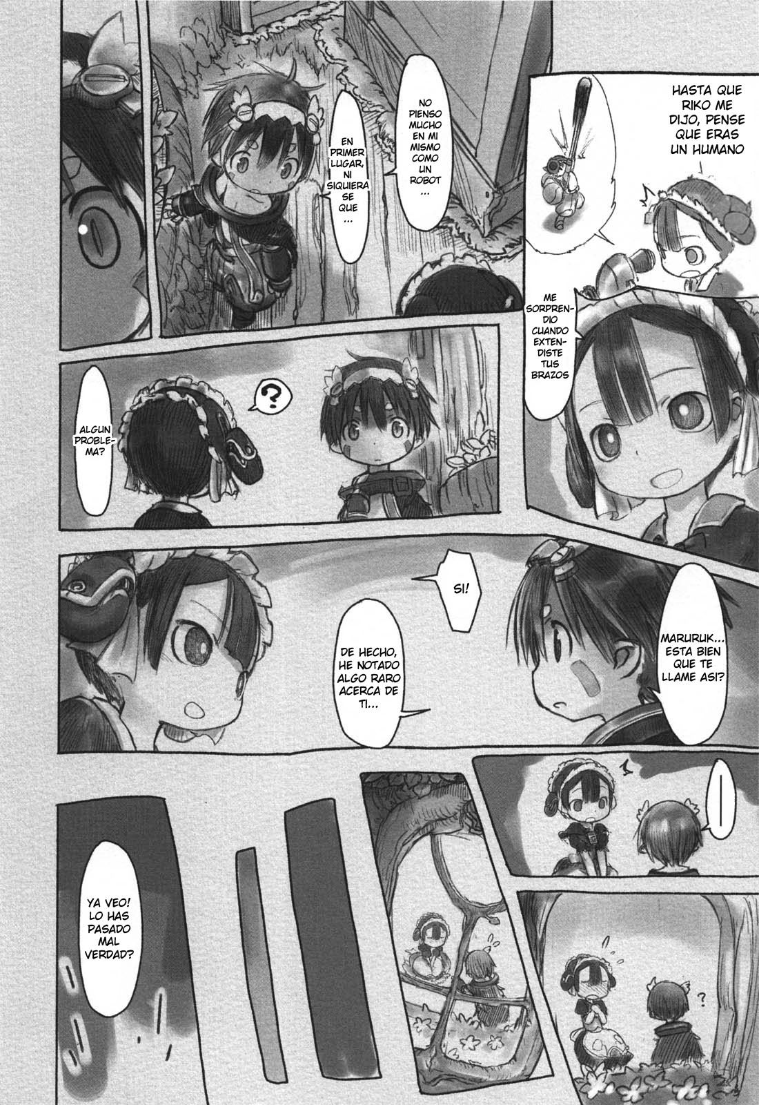 Made in Abyss Capitulo 13: Campamento del Vigia página 12