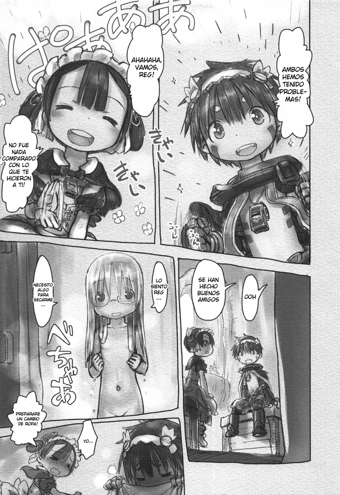 Made in Abyss Capitulo 13: Campamento del Vigia página 13