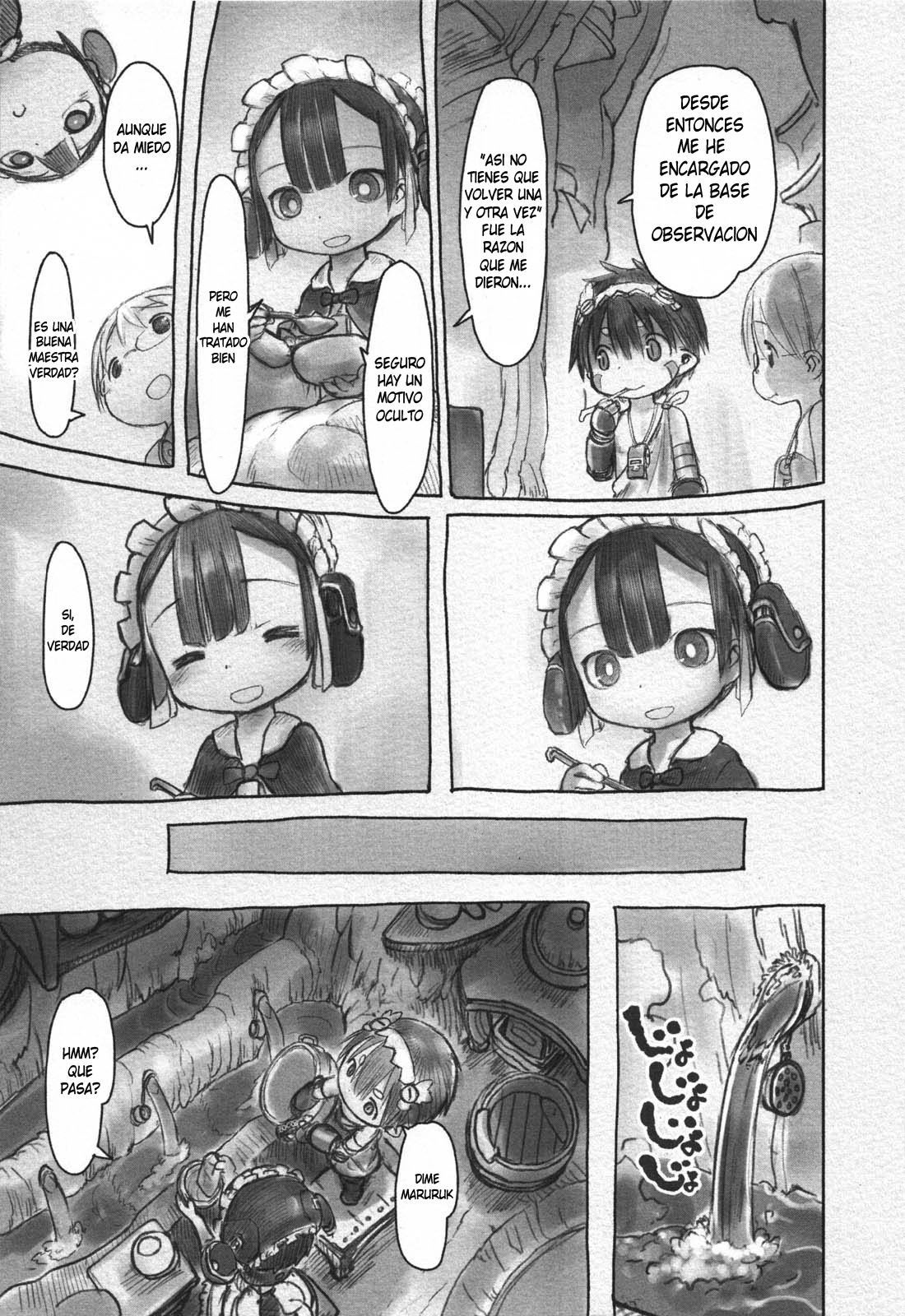 Made in Abyss Capitulo 13: Campamento del Vigia página 15
