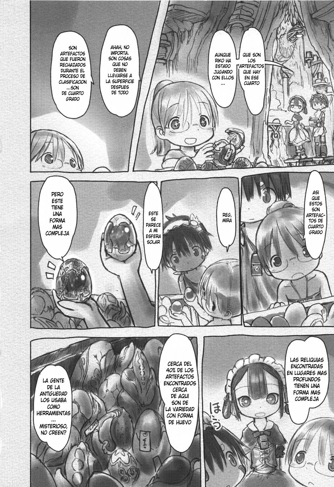 Made in Abyss Capitulo 13: Campamento del Vigia página 16
