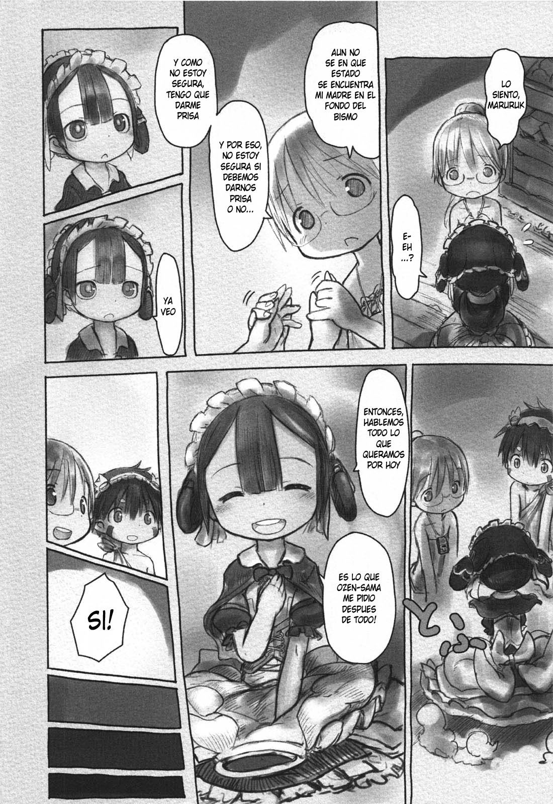Made in Abyss Capitulo 13: Campamento del Vigia página 18