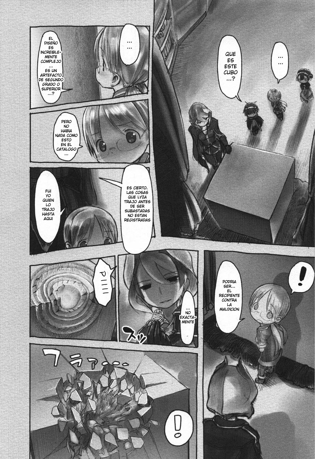 Made in Abyss Capitulo 14: Recipiente Contra la Maldicion página 12