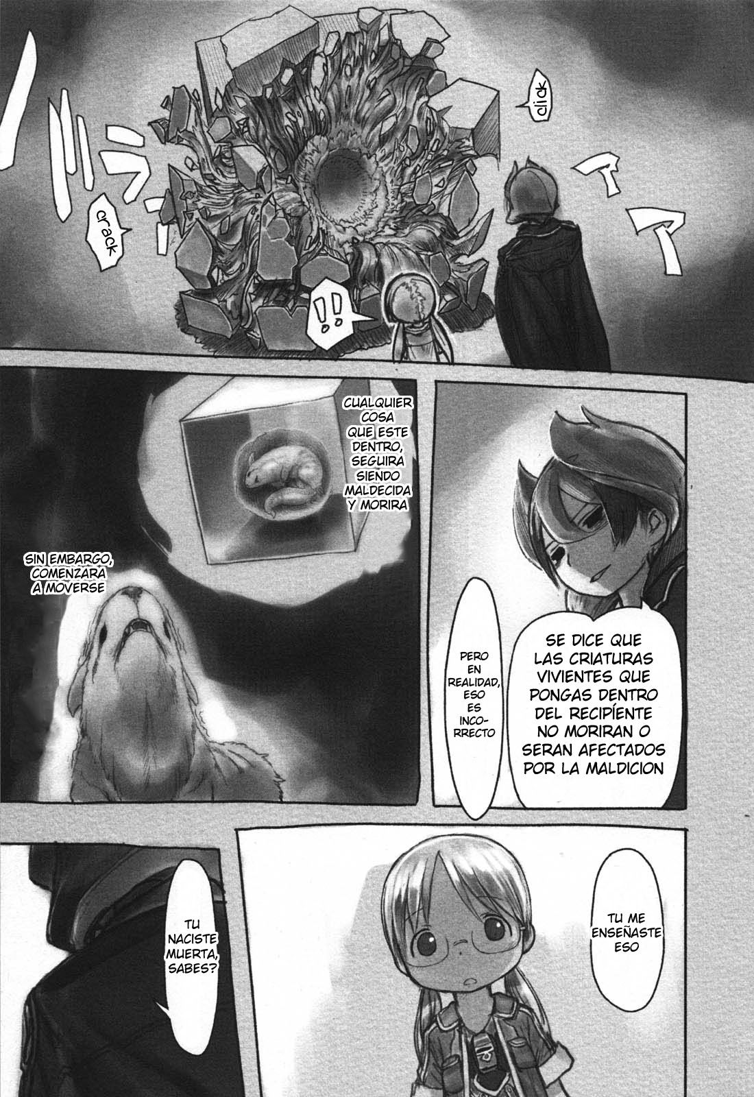 Made in Abyss Capitulo 14: Recipiente Contra la Maldicion página 13