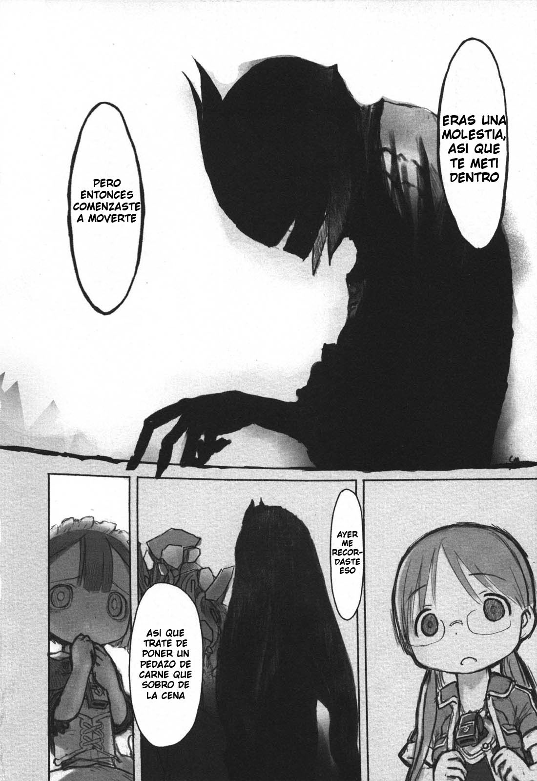Made in Abyss Capitulo 14: Recipiente Contra la Maldicion página 14