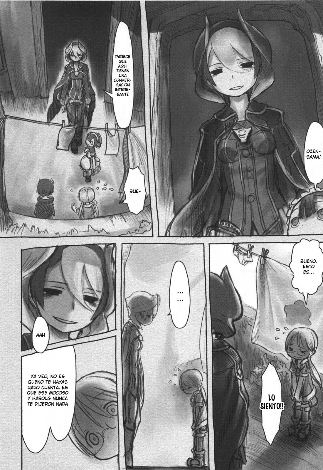 Made in Abyss Capitulo 14: Recipiente Contra la Maldicion página 4