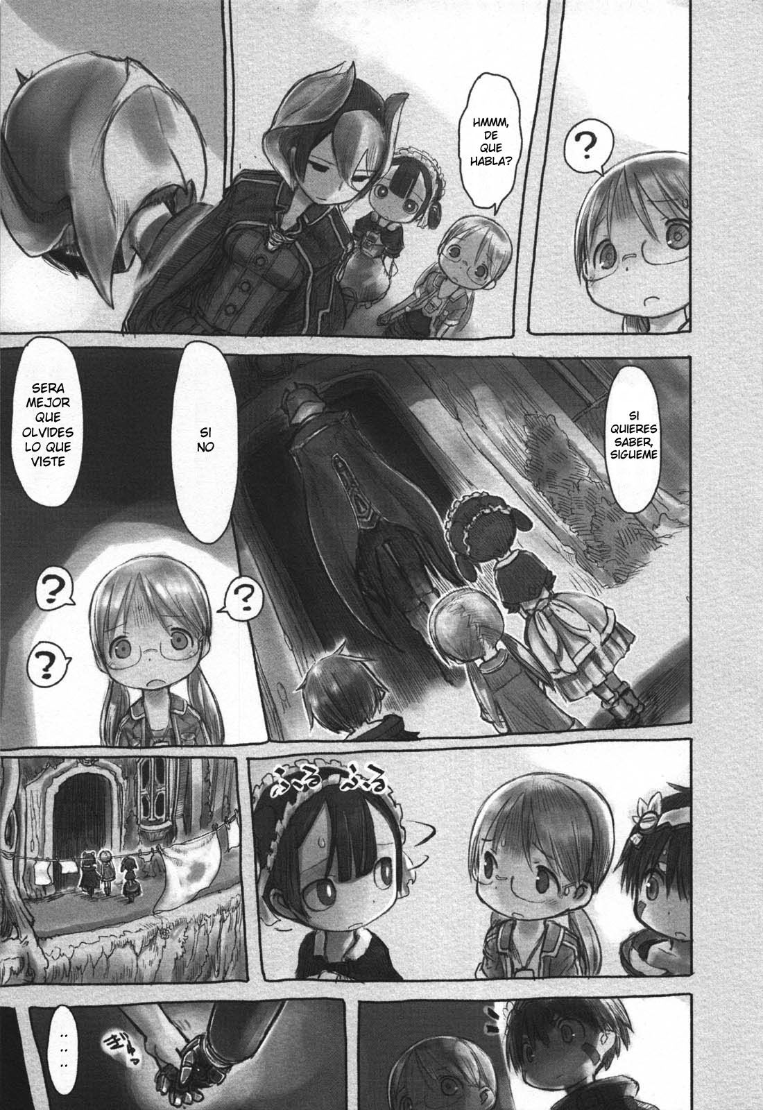 Made in Abyss Capitulo 14: Recipiente Contra la Maldicion página 5