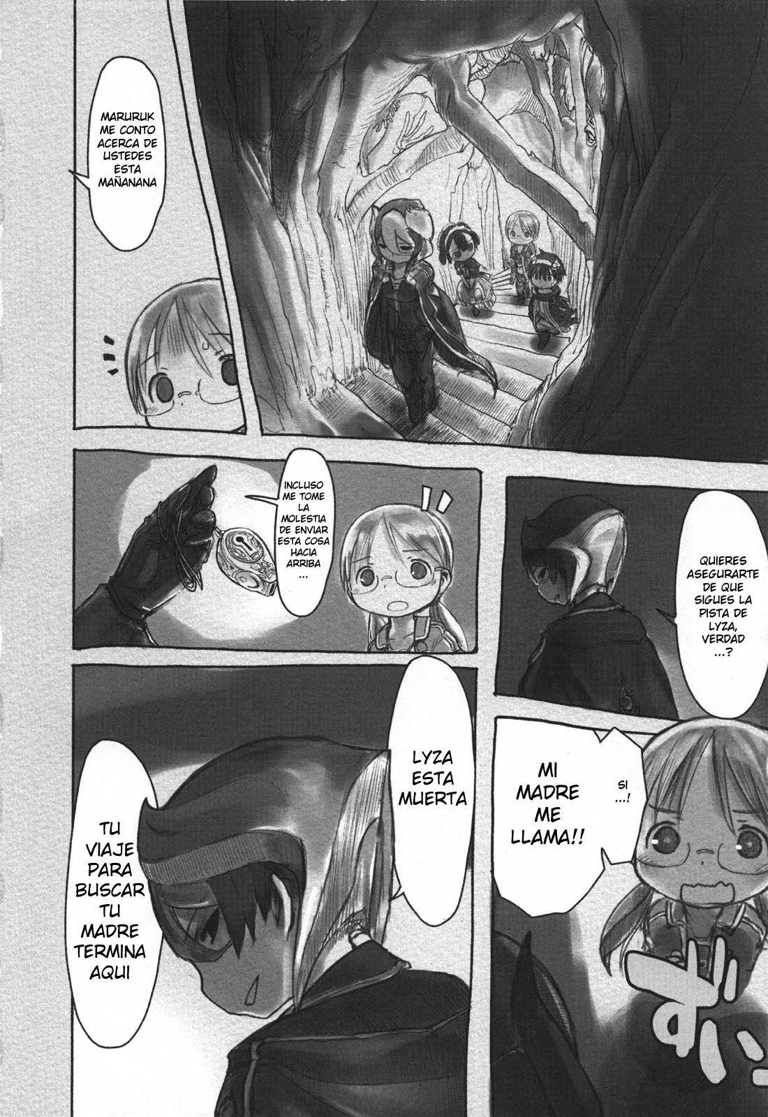 Made in Abyss Capitulo 14: Recipiente Contra la Maldicion página 6
