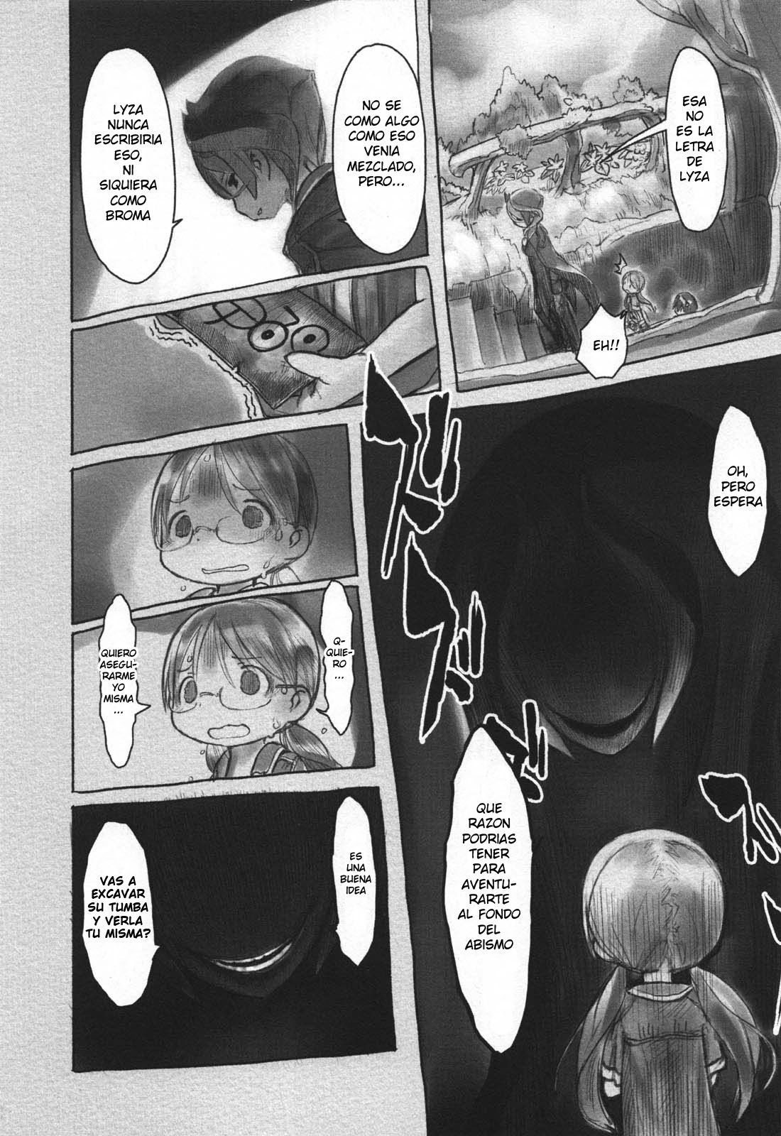 Made in Abyss Capitulo 14: Recipiente Contra la Maldicion página 8