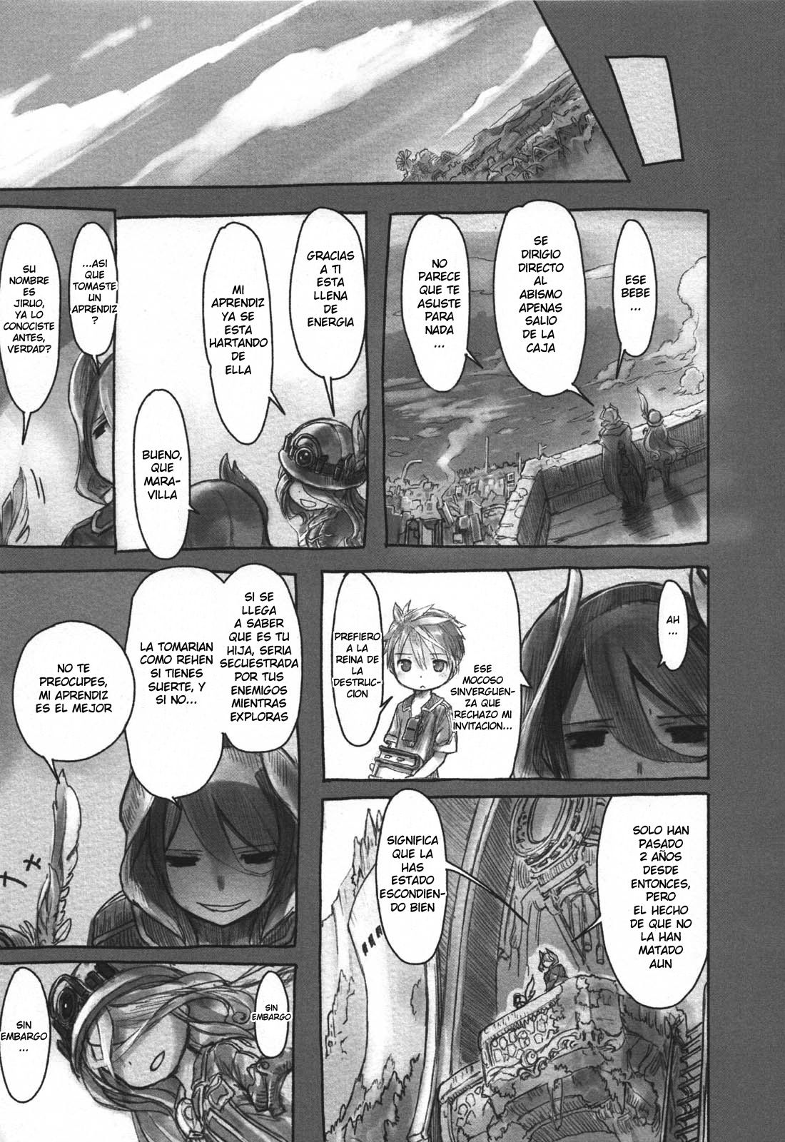 Made in Abyss Capitulo 16: Como entrenar buenos para nada página 13
