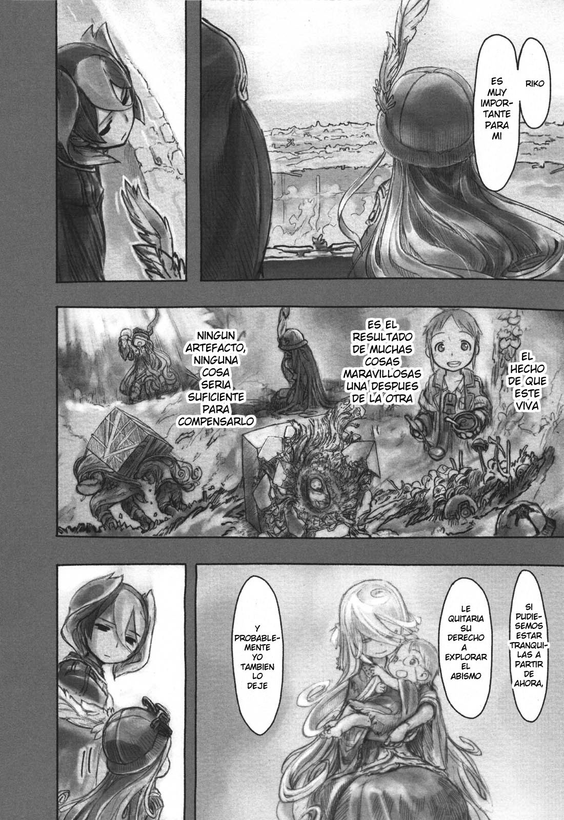 Made in Abyss Capitulo 16: Como entrenar buenos para nada página 14