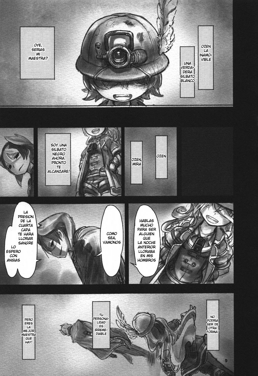 Made in Abyss Capitulo 16: Como entrenar buenos para nada página 9