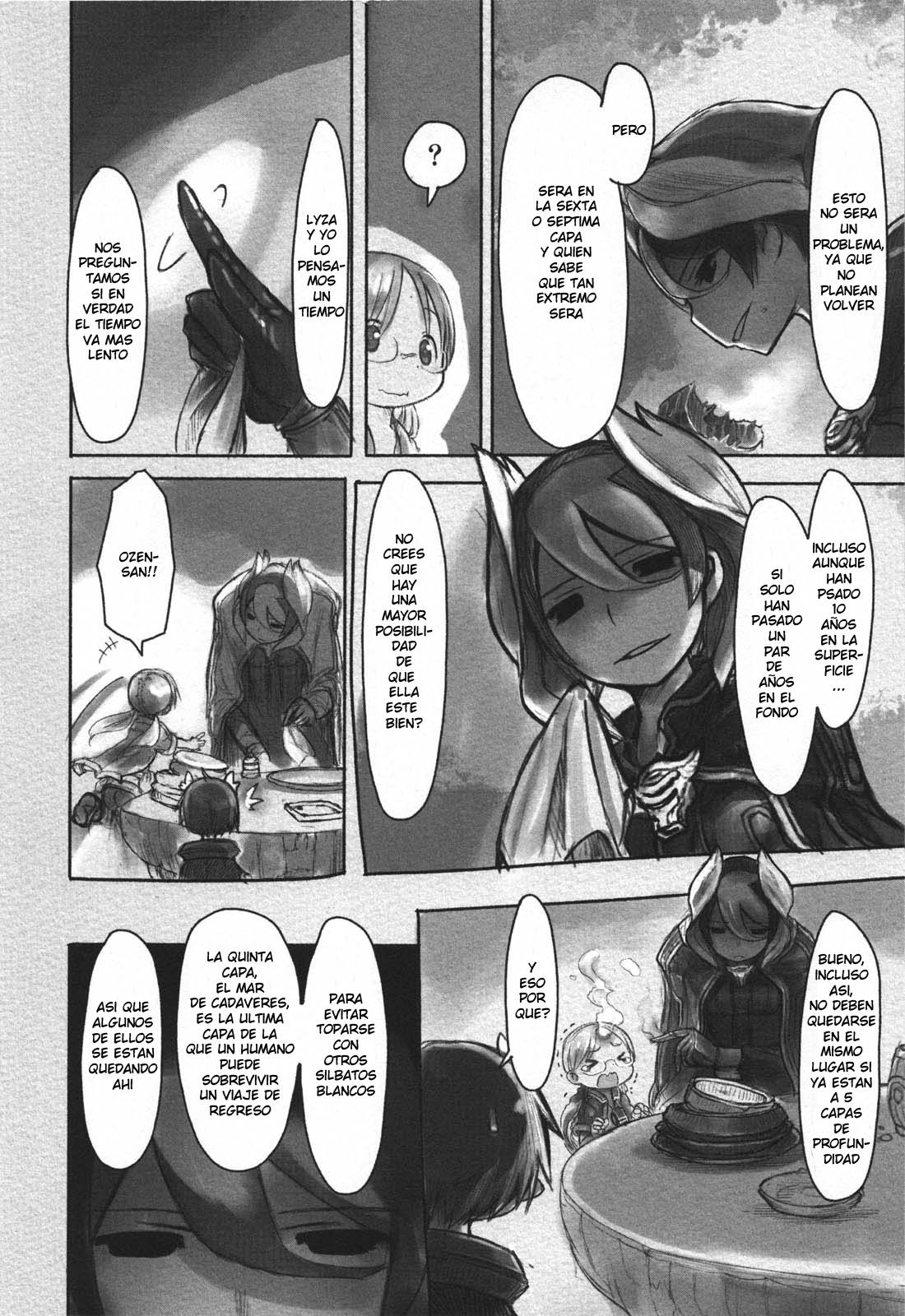 Made in Abyss Capitulo 17: Entrenamiento de Supervivencia página 10