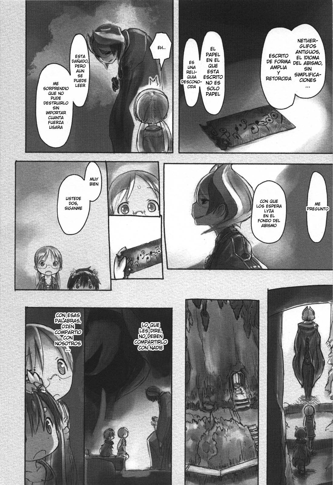 Made in Abyss Capitulo 17: Entrenamiento de Supervivencia página 12