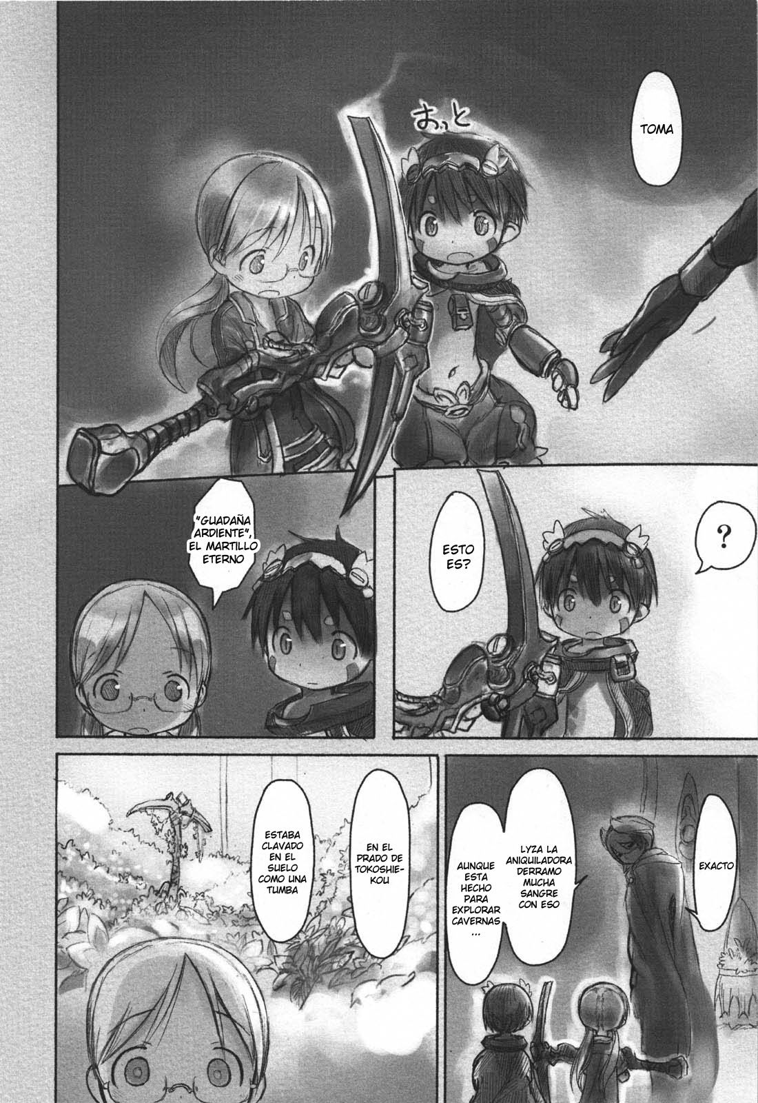 Made in Abyss Capitulo 17: Entrenamiento de Supervivencia página 14