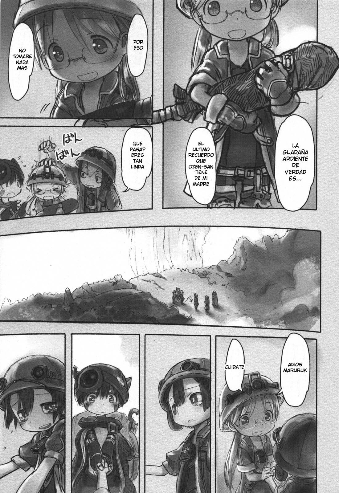Made in Abyss Capitulo 17: Entrenamiento de Supervivencia página 17