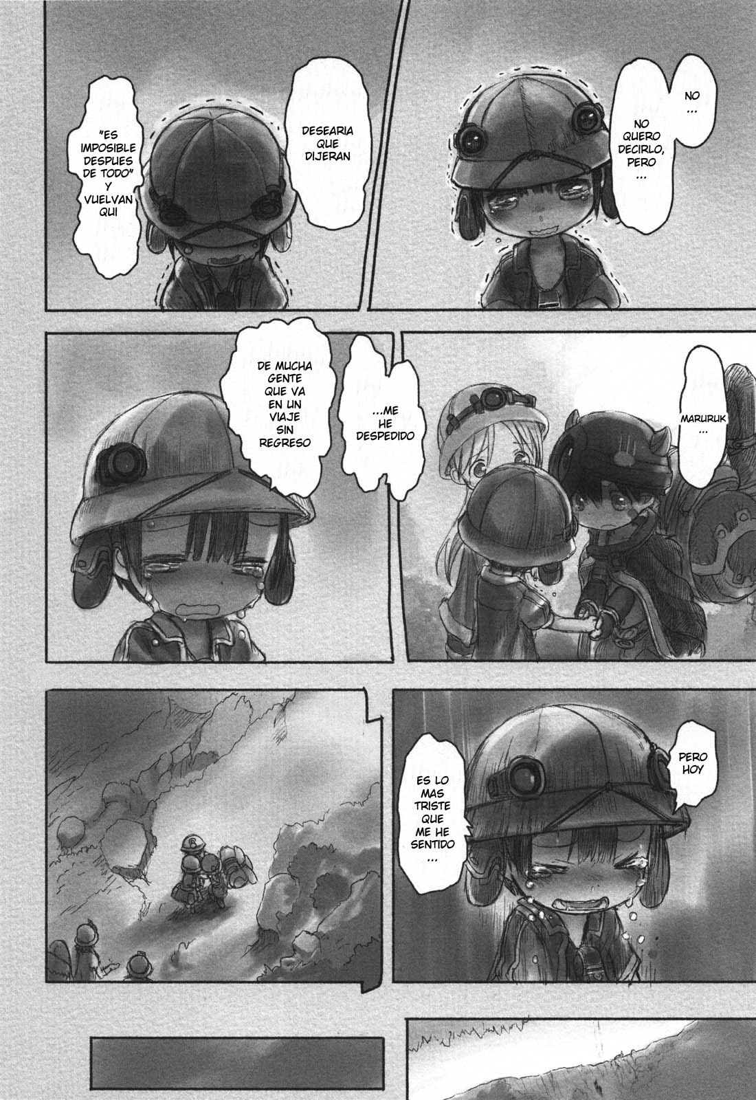 Made in Abyss Capitulo 17: Entrenamiento de Supervivencia página 18
