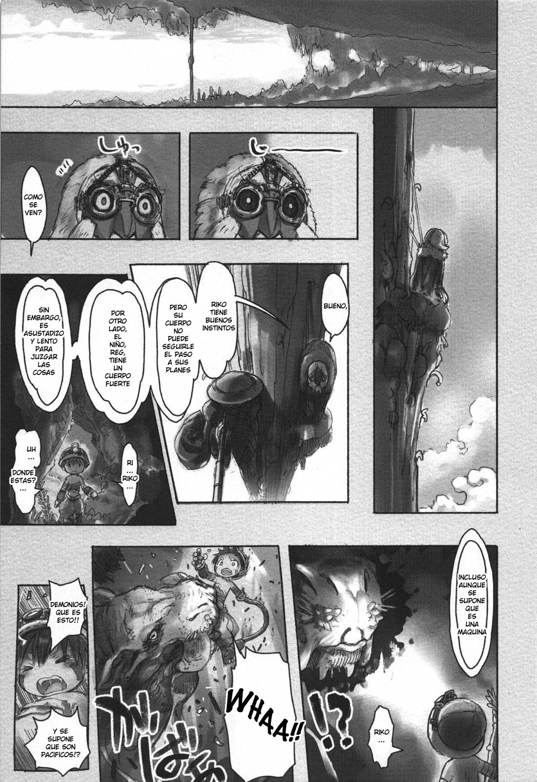 Made in Abyss Capitulo 17: Entrenamiento de Supervivencia página 5