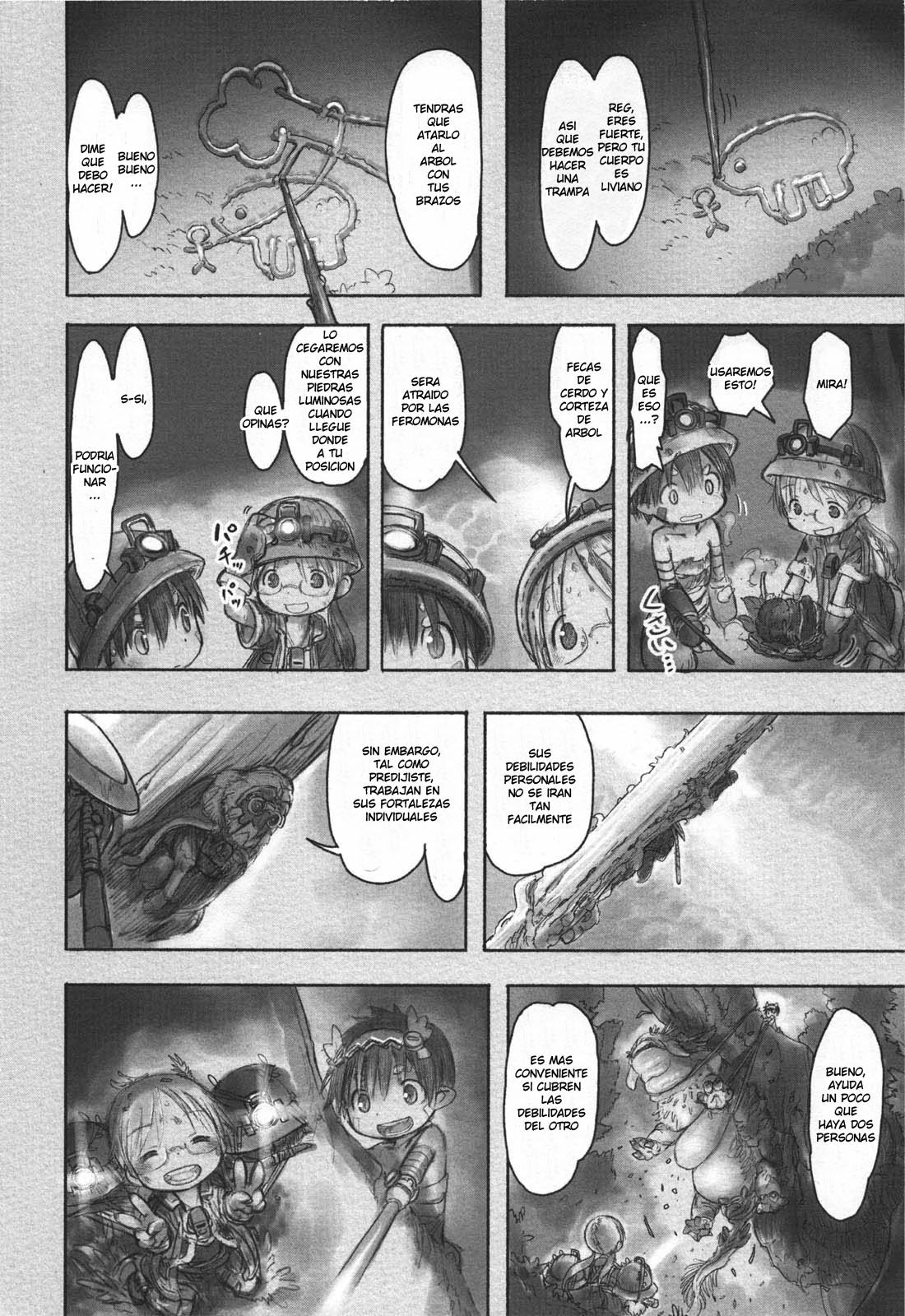 Made in Abyss Capitulo 17: Entrenamiento de Supervivencia página 6