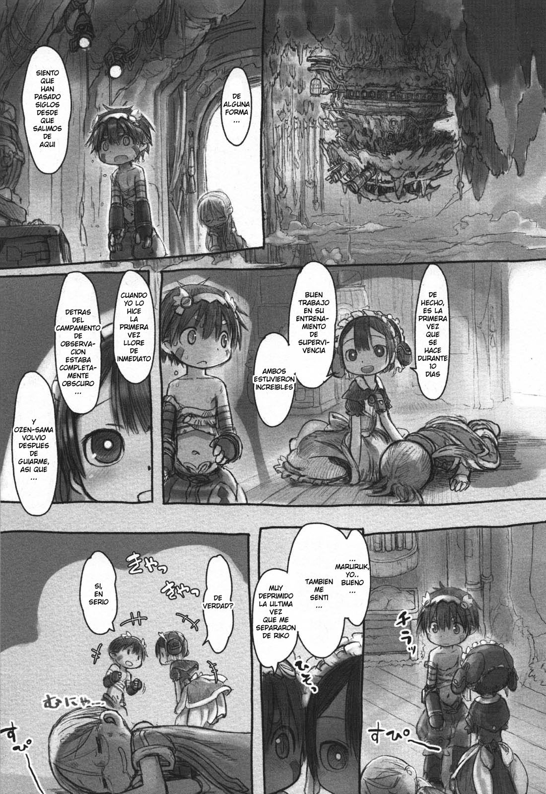 Made in Abyss Capitulo 17: Entrenamiento de Supervivencia página 7