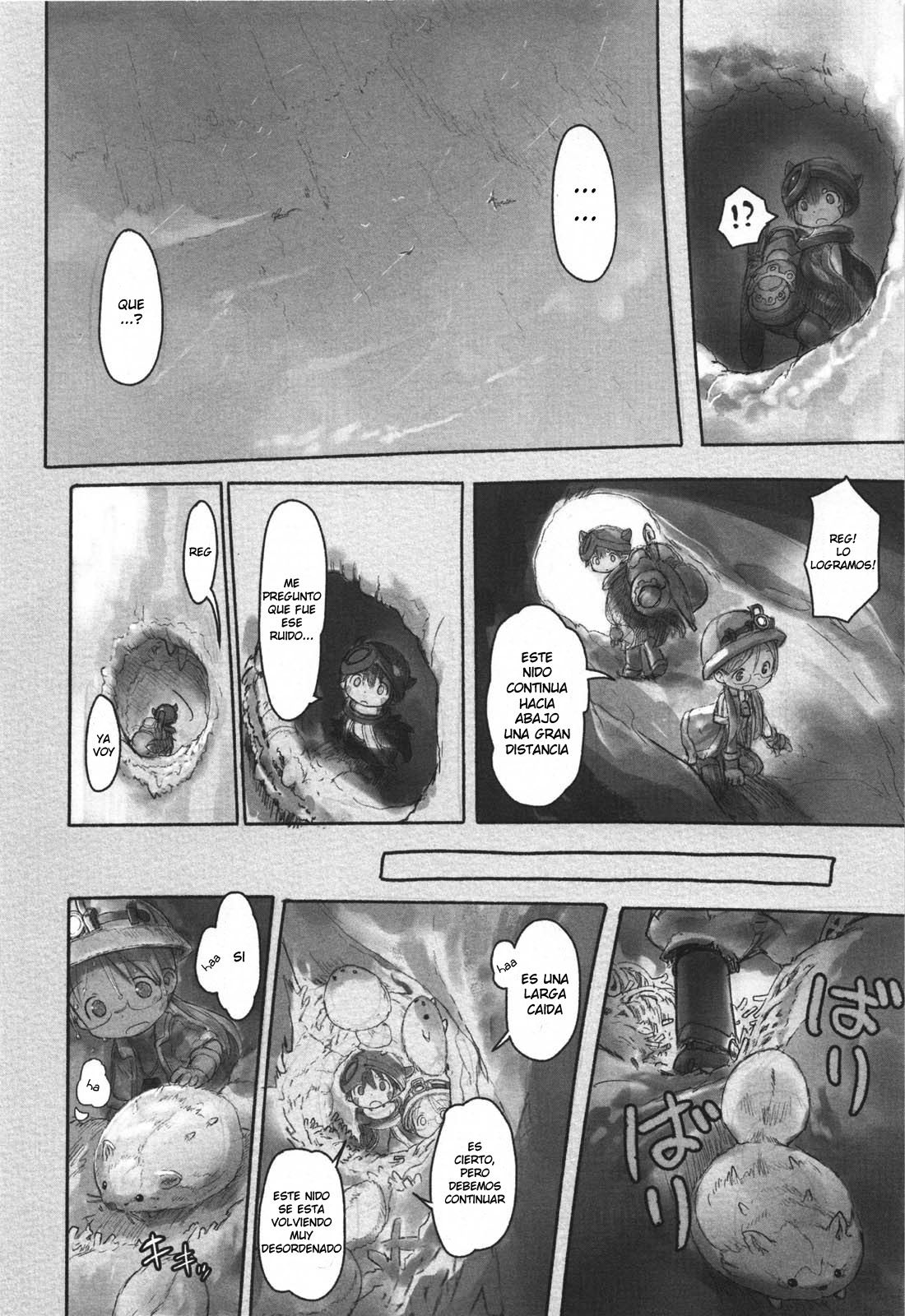 Made in Abyss Capitulo 18: Tercera Capa: La Gran Falla página 4