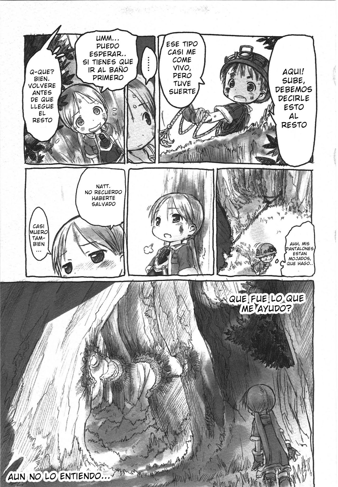 Made in Abyss Capitulo 2: EL Grupo de Excavación de la Casa del Arbol página 13