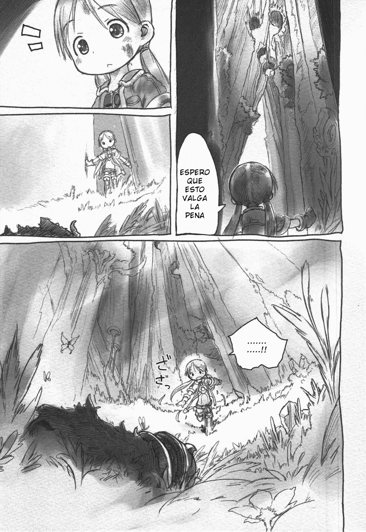 Made in Abyss Capitulo 2: EL Grupo de Excavación de la Casa del Arbol página 15